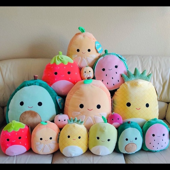 🌺HP🌺 NWT RARE Gabe the Apple Squishmallow - Picture 2 of 7